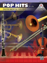 POP HITS FOR THE INSTRUMENTAL SOLOIST ALTO SAX BK/CD cover
